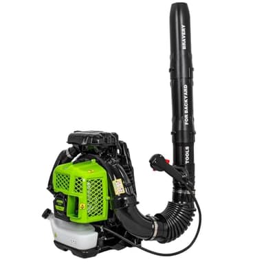 VITO - Souffleur Thermique Professionnel Moteur 52Cm3 2CV Spécial Espaces Verts et Chantiers Bretelles dorsales reglables
