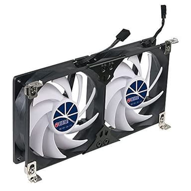 TITAN TTC de SC22 Réfrigérateur Ventilateur, frigo camping car (90mm)
