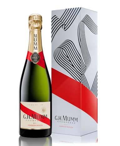 Champagne G.H MUMM Cordon Rouge - 12,5%, 75cl avec étui