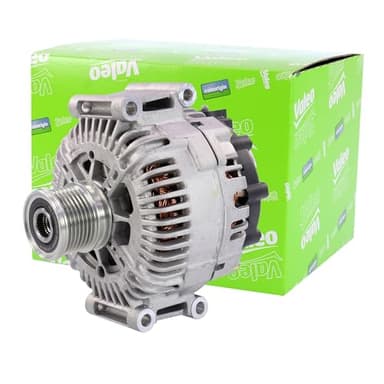 VALEO-439546-Alternateur-Courant de charge de l'alternateur [Amp] : 180 - Nombre de stries : 7 - Diamètre de la poulie [mm] : 51 - Voltage [V] : 14 - Sens de rotation : SENS HORLOGE