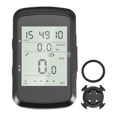 Compteur Velo GPS VTT 2.4 Pouces Étanche, Navigation Multi-Satellites, 28h Autonomie, pour VTT, Cyclisme et Voyage à Vélo, Ordinateur de Vélo