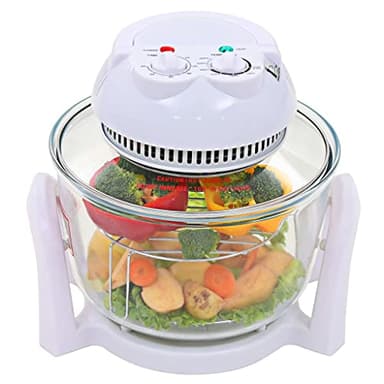 Générique Four à Convection halogène avec Bague d'extension 800 W 10 L,Maison & Jardin,Arts de la Table & Arts culinaires,Électroménager de Cuisine,Fours,4.89 kg,Blanc,50653
