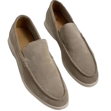 Mocassins homme chaussures slip-on mocassins slip-on homme daim chaussures de conduite légères souples loafers faites main chaussures plates business chaussures slip-on loafers chaussures de jogging