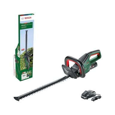 Bosch Home and Garden Bosch Taille-Haies sans Fil UniversalHedgeCut 18V-50 (1x Batterie 2,5 Ah, système 18V, Moteur Brushless, Longueur de la Lame : 50 cm, dans Une boîte en Carton)