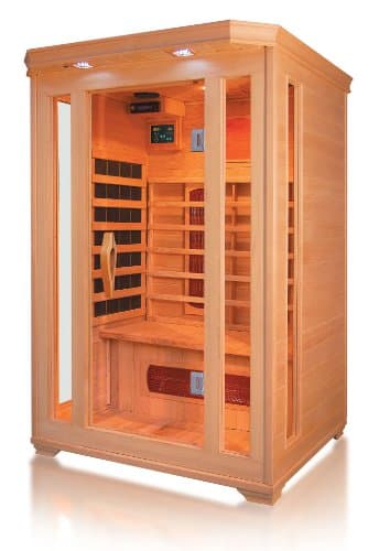 Cabine de sauna à infrarouge pour 2 personnes