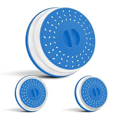 Colonel Cook®✮Marque Française✮-cloche micro ondes-sans BPA-✮✮GARANTIE A VIE✮✮-couvercle micro-ondes 3en1-Cloche pour micro onde retractable,anti vapeur et fonction Passoire-Accessoire