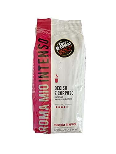 Caffè Vergnano 1882 – Café en grains Aroma Mio Intenso – Paquet de 1 kg