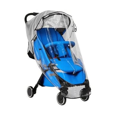Homshsjhkis Habillage Pluie Universelle pour Poussette, Housse Pluie Universelle Protection Pluie Poussette Respirante, Protection Contre les Intempéries pour Bébé, Facile Installer, Inodore Durable