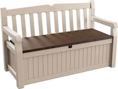 KETER Banc coffre extérieur EDEN BENCH - 265 litres
