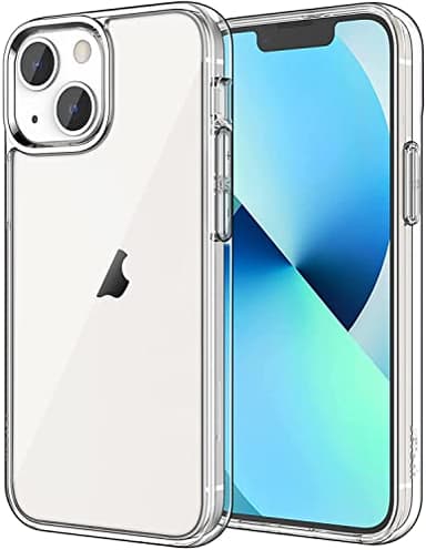 JETech Coque pour iPhone 13 Mini 5,4 Pouces, Anti-Jaunissement étui de Protection Transparente Antichoc, Housse Anti-Rayures (HD Clair)