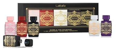 Lattafa Eau de toilette Bade'e Al Oud Collection - Unisexe - 5 ml x 5