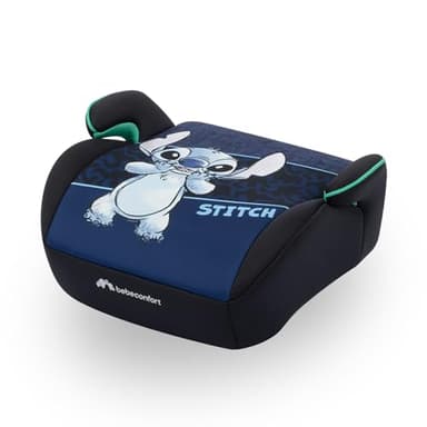 Bebeconfort Disney Manga i-Safe, Rehausseur Voiture Enfant, Siège Auto Stitch, 6-12 Ans, 128-150 cm, 22-36 kg, Léger, Installation Facile De La Ceinture, Rembourré, Tissu Soft-touch, Authentic Stitch