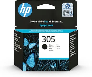 HP 305 Cartouche d'Encre Noire Authentique (3YM61AE)