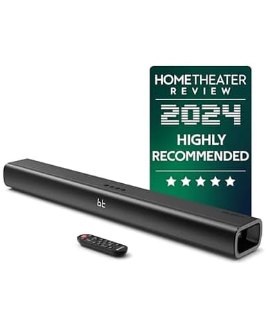 Majority Naga 80 Barre de Son TV | 140W 2.2 Enceintes pour Téléviseur | Barres de Son Bluetooth | HMDI Arc Soundbar Home Cinéma | Enceinte TV avec Kit de Montage Mural et Télécommande Inclus