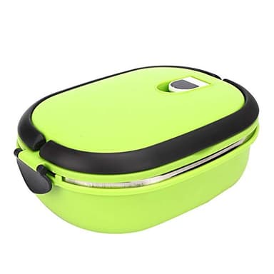 Deror Lunch Box Isolation en acier inoxydable Thermo Thermique Lunch Box Récipient de nourriture pour pique-nique en plein air(One floor)