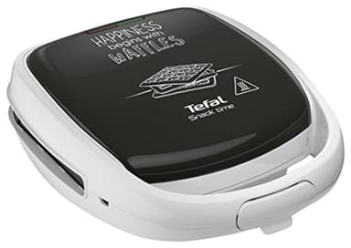 Tefal Appareil à gaufre, Multifonction, 2 jeux de plaques, Poignée sécurisée, Gaufrier Snack Time Happiness SW341112