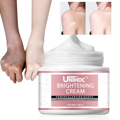 Crème Blanchissante pour Le Corps, Underarm Whitening Cream, Crème Blanchissante, Crème Eclaircissante pour Aisselles,pour Le Corps,Les Aisselles,Les Genoux, Les Jambes Et L'intérieur Des Cuisses,50g