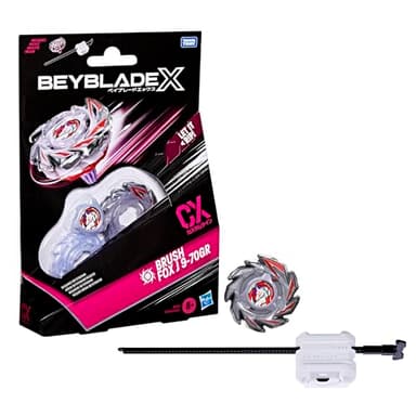 Beyblade X Starter Pack Brush Fox J 9-70GR CX, toupie et Lanceur
