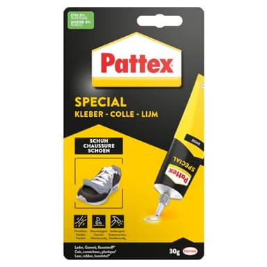 Pattex Colle Spéciale Chaussures - tube 30 gr, Argenté