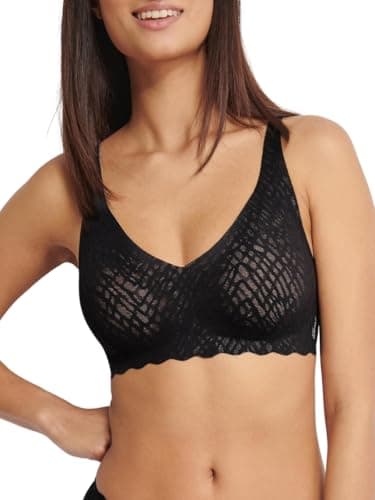 Sloggi ZERO Feel Bliss Soft bra Femme, Black, M