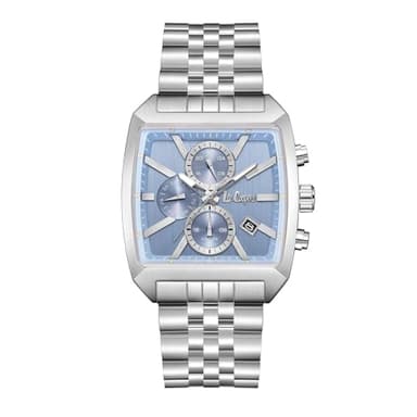 Lee Cooper Homme Analogique Quartz Montre avec Bracelet en Métal LC08139.300