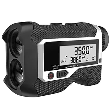 Mileseey Pf3s Telemetre Golf/Chasse 800m avec écran LCD Telemetre de Golf,avec Interrupteur d'inclinaison,Verrouillage du Drapeau et Vibration,précision ± 0,5 M,Support de trépied