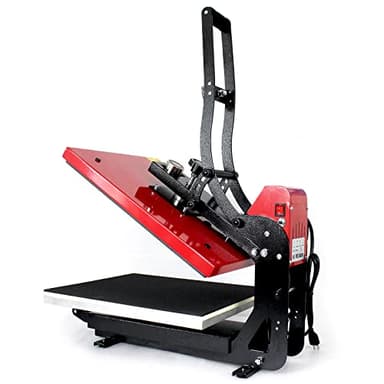 panfudongk Presse à chaleur - Presse à chaud - Presse à chaud - Machine de transfert magnétique - 40 x 50 cm - Norme européenne 220 V - Presse à t-shirt semi-automatique