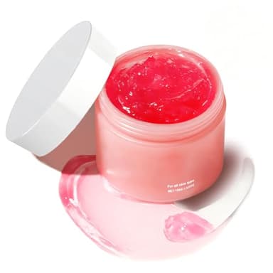 Collagen Jelly Cream, 100g Creme Collagene Visage, Masque Collagene Visage Korean, Skin Care Raffermissant et Hydratant， Enrichi en Niacinamide, Adapté à Tous les Types de Peau