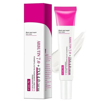 Alpha Arbutin Crème Visage Face,Arbutin 7%,Creme Eclaircissante Peau Noir Puissant, Even out Tone, Anti-Pigmentation, Black Spot Repair Face Cream,Soin De La Peau Coréen (1)