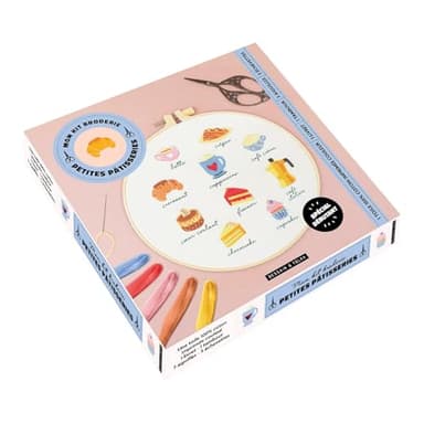 Mon kit broderie - Petites pâtisseries