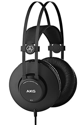 AKG Pro Audio K52 (K-52) Casque de surveillance fermé haute performance - Noir