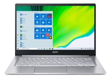 ACER Swift 3 SF314-59-56W5 Ordinateur Portable Ultrafin 14'' FHD IPS, PC Portable (Intel Core i5-1135G7, RAM 8Go, SSD 512 Go, Intel Iris Xe Graphics, Windows 10) Clavier AZERTY (Français), Laptop Gris