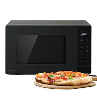 Panasonic NN-K36NBMEPG, Four à Micro-Ondes gril, 24 Litres, Puissance 900W, 8 Programmes Automatiques, Cuisson combinée, Fonction Quick 30, Noir