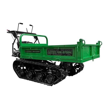 Grünwelt GW-B750H Mini dumper hydraulique à chenilles 750 kg 7 CV