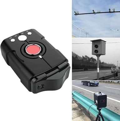 Détecteur de Radar de Voiture à 360°, portée extrême, détecteur Laser/Radar, alertes vocales, écran OLED Multicolore, Temps de réponse Rapide, système d'alerte de Vitesse du véhicule en Temps réel