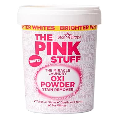 Stardrops The Pink Stuff Miracle Laundry Oxi Poudre détachante Blanc 1 kg