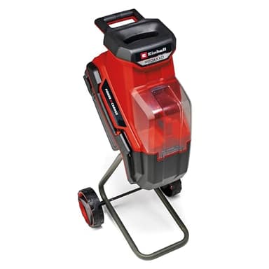 Einhell Broyeur de végétaux sans fil REDAXXO 36/25 Solo Power X-Change (36V, 3 lames réversibles en acier spécial, sac collecteur 55 L ) Livré sans Batterie ni Chargeur