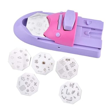 Imprimante à ongles à faire soi-même - Appareils de décoration d'ongles ménagers robustes pour débutants