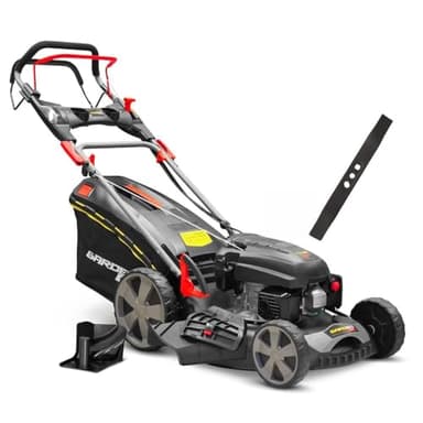 Tondeuse Thermique autotractée 170.1cc - 50.8cm livrée avec 2 Lames + Mulching et éjection latérale - Gardeo Pro