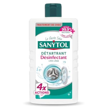 SANYTOL détartrant désinfectant lave linge 250ml