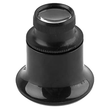 Montre Loupe Loupe Horloger, 20x Montre Bijoux Oculaire Bijoux Magnifier Réparation Outils Kit