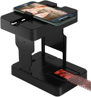 Scanner de films mobiles 35 mm, scanner de diapositives positives et négatives, numériser des diapositives et des négatifs à la maison avec votre propre smartphone, numériser soi-même des diapositives