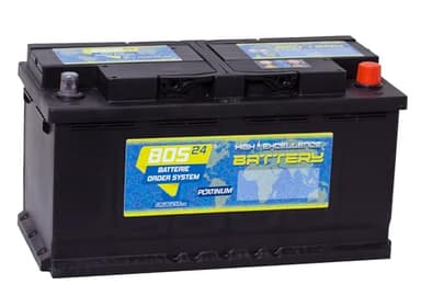BOS24® BOS_A7 AGM Start/Stop Batterie de démarrage 12 V 70 Ah 760 A (EN) Performance Optimum Platinum