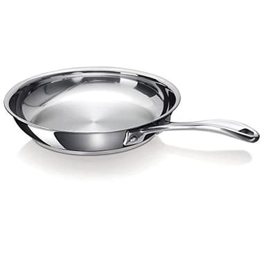 Beka 12068314 Chef Poêle à frire en acier inoxydable 20 cm, Argenté