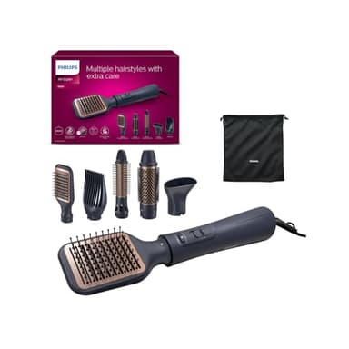 Philips série 5000 - Brosse soufflante avec 5 accessoires de stylisation (modèle BHA530/00)