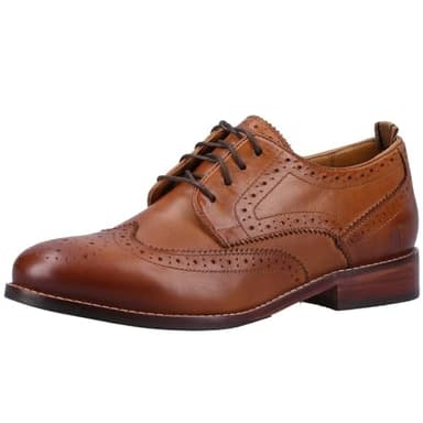 Hush Puppies Natalia Oxford pour Femme, Peau, 6 UK