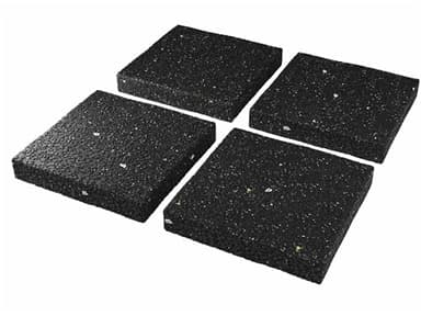 4 PIECES Machines à Laver XXL Sous-Couches Tampons Tampons en Caoutchouc Amortisseurs Anti-Vibration Support Sécurisé Pour Meubles et Armoires de Sécheuse - avec Tapis de Lave-échelle 9x9x1 cm