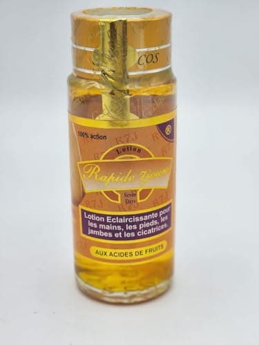 RAPID Lotion Éclaircissante 7 JOURS - Peau plus claire, Zones sensibles ciblées - Crème éclaircissante pour Mains, Pieds, Aisselles - Testée sous contrôle dermatologique