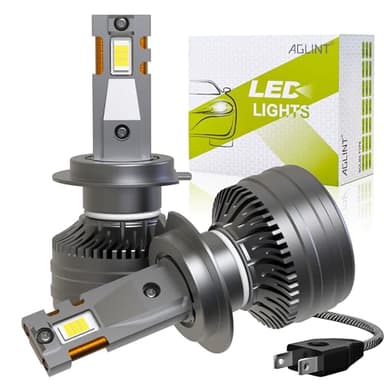 AGLINT Ampoule H7 LED Anti Erreur CANBUS 110W 500% Blanche Puissante pour 12V Voiture LED Feux de Route et Feux de Croisement Lampes Remplacement pour Halogènes 6500K Blanc 2 Pièces