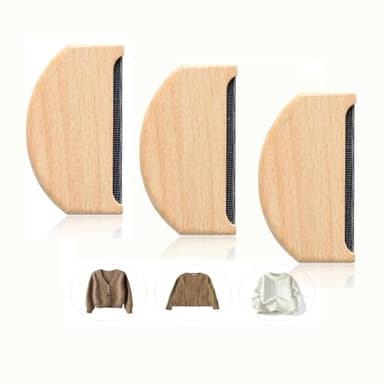 Rasoirs Anti Bouloches,3 Professionnels Déboulocheur pour Vêtements en Laine/Cachemire/Pulls,3-en-1 avec Brosse & Peigne Intégrés - Élimination des Peluches et Fibres